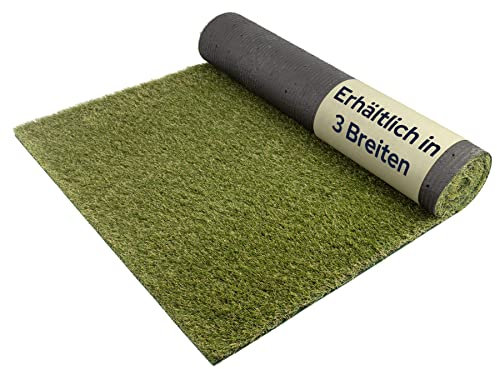 Primaflor Kunstrasen ARIZONA 37mm - 2,00m x 1,00m, UV-Beständiger, Wasserdurchlässiger, Rasenteppich, Outdoor Bodenbelag, Kunstgras für Garten, Terrasse und Balkon