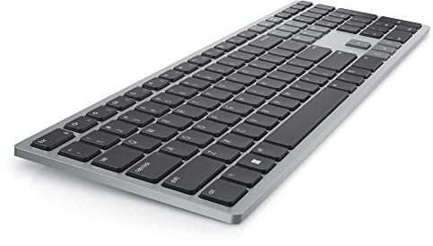 Dell Teclado multidispositivo KB700 - Diseño de EE. UU. - Gris