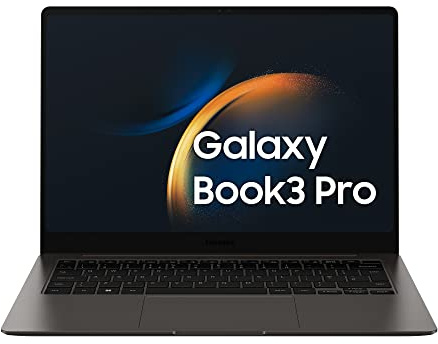 Samsung Galaxy Book3 Pro Laptop, 14 Dynamic AMOLED 2X, Intel EVO, Intel Core i5-1340P 13th gen, 8GB RAM, 512GB SSD, Windows 11 Home, Graphite
