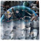NixiYa Weltraum Galaxy Wars Duschvorhang Star Wars Badezimmer Dekorationen Universum Sterne Galaxie Wissenschaft Raumstation Cooler Duschvorhang mit 12 Haken StarWar