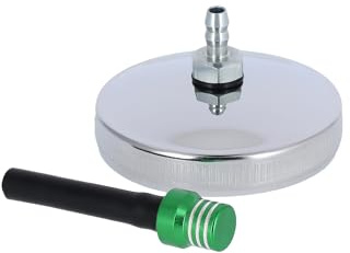Tanklock med ventilationsventil, grönt/krom - för Simson S50, S51, SR50, SR80, KR51 Schwalbe, SR4 Bird Series - IWL