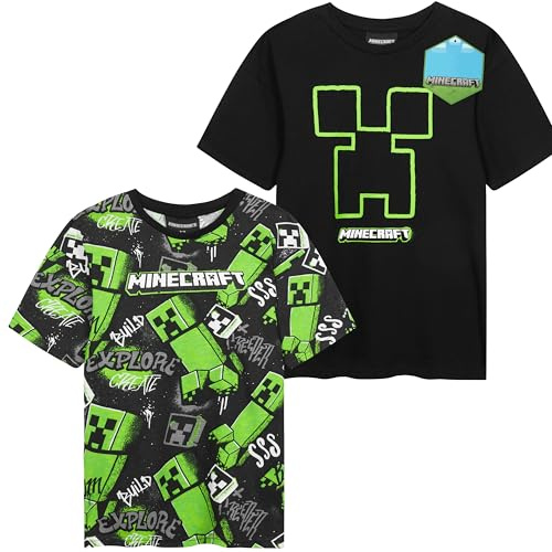 Get Trend T-shirts för pojkar och tonåringar, 3-, 2- eller 1-pack, mjuka, ventilerande kortärmade T-shirts i bomull, barnkläder, pojkkläder, presenter