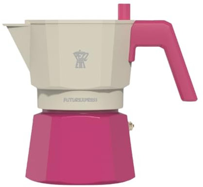 Pezzetti Futurexpress Cafetiere 6T Rising Dawn, Blanco Rosa