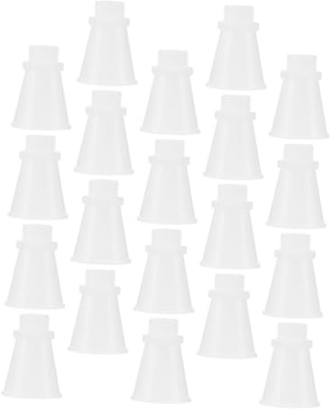 LIFKOME 20 piezas Boquillas para Extintores de Polvo Seco Accesorios de Repuesto Plástico Duradero Boca Ancha para Extinción Eficaz de Incendios Compatibles con Extintores Estándar