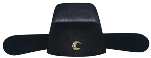 Kalttoy Sombrero chino tradicional de las dinastías de la canción para adultos y niños, disfraz de emperador, disfraz de fotografía, sombrero vintage