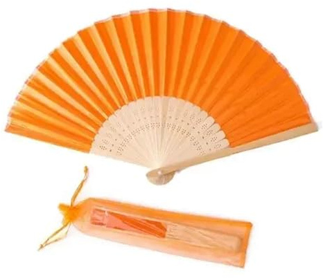 YUPLIODSX Pappersfläktar Graverad Silk Handfläkt, Bröllop Folding Fläkt, Vintage Fläkt, Bröllop Favoriter