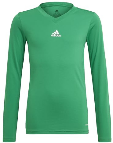 adidas pojkar Team Base Youth Shirt, team green, 9-10 Years
