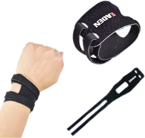 Soporte Para Muñequera, 2 Piezas De Correa Protectora Para La Muñeca, Delgada Y Transpirable, Adecuada Para Desgarro Tfcc, Dolor De Muñeca Cubital, Vaina De Tendón Torcida Y Distensión De Carga