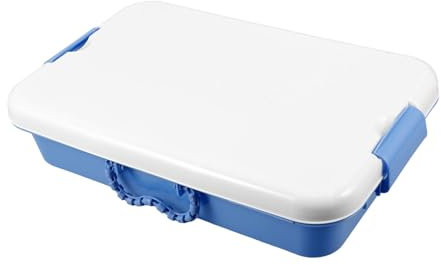 ERINGOGO Montessori Sand Tray Mit Deckel Tragbare Sandkasten Aufbewahrungsbox Aus Robustem Handliches Kunststoff-Spielzeug-Organizer Vielseitig Nutzbar Für Outdoor Und Innen