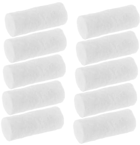 Toddmomy Lot de 10 Allume-feu en Coton pour Foyer Extérieur Et Cheminée De Table, Bâtons De Coton Naturels, Légers Et Portables, Allumage Rapide pour Camping Et Survie en Plein Air