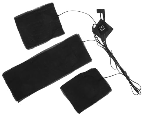 Mikikit Placa Calefactora Eléctrica USB para Chaquetas Placa Calefactora Ligera para Ropa para Chalecos Abrigados Invierno