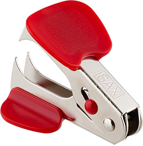 SAX Heftklammernentferner (Schwiegermutter) rot