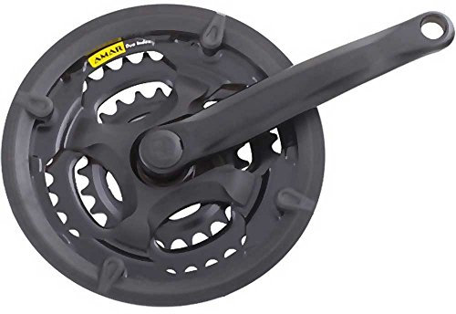 MP Kurbel KRG 3-Fach Stahl 1/2X3/32+Kettenschutzring ca.960g 958-K 42600+Flicken