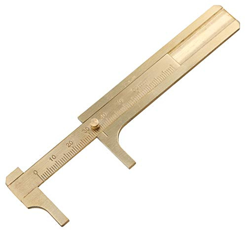 Calibrador a vernier deslizante medidor de precisión para ingeniería herramienta de medida for trabajos de bolsillo mini regla de 80mm