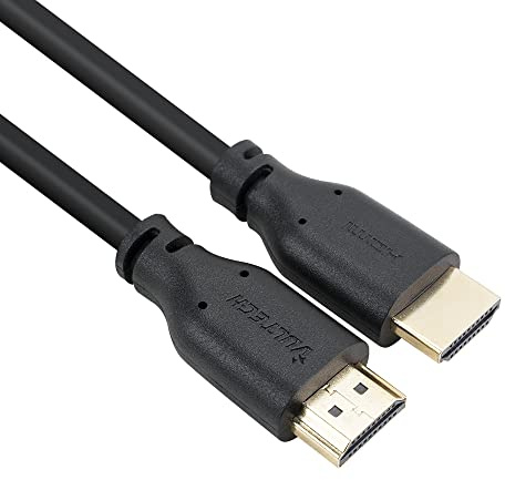 VulTech AA14301 Cable HDMI 1.4 de 1 metro, alta velocidad con Ethernet, soporta 3D y Full HD 1080p, compatible con TV, monitor, Blu Ray, PS4, PS5, Xbox, decodificador y consola