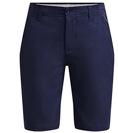 Under Armour UA Challenger Knit Short Pantalones cortos de hombre para correr, shorts de deporte para jugar al fútbol o entrenar, color negro/celeste