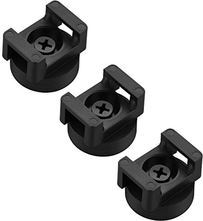 Lot de 3 Attaches Magnétiques pour Câbles - Support Multifonction Solide - Serre-Câbles et Organisateur
