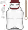 lilawelt24 10 L Gärballon+ Hahn Weinballon Gärbehälter Flasche Weithalsballon Gummistopfen