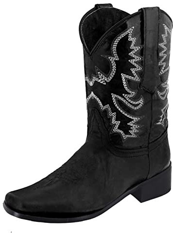 Stivali Cowboy Donna Stivali da Donna con Tacco Texani Bianchi Stivali Neve Donna Stivali Pioggia Donna Stivali Alti Equitazione Donna Stivali Monta Western Stivali Biker