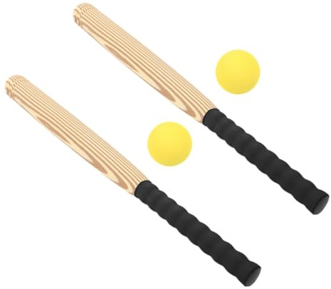 Genérico 2 Juegos Sets Béisbol Eva Portátiles para Bates de Béisbol y Interactivos para Actividades Interiores y Exteriores Fomentan Coordinación y Fuerza