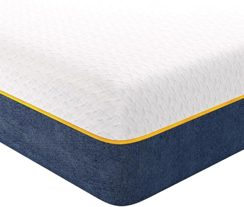 wowttrelax Materasso 140 x 200 cm, Altezza 20 cm, Tecnologia Alta Resilienza Materasso Ortopedico in Schiuma Fredda, 7 Zone Alleviamento dei Punti di Pressione, Rivestimento Sfoderabile e Lavabile
