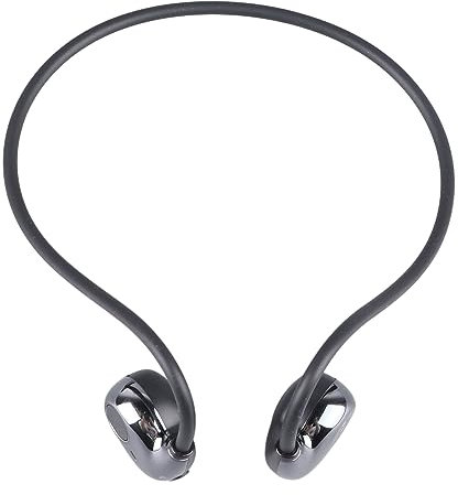 Cuffie A Orecchio Aperte, Cuffie A Conduzione Aerea Wireless con Display di Alimentazione, Auricolari Sportivi Ergonomici Impermeabili Leggeri da 75 MAh, per Chiamate, Musica