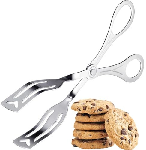 Westmark Pinze per pasticceria - Pinze versatili per servire in modo igienico prodotti da forno e altri alimenti, ideali per buffet, lunghezza 19,8 cm - Acciaio inossidabile 18/8