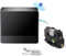 Vixic P780BT Etikettendrucker, Bluetooth Etikettiergerät Selbstklebend Kompatibel with Verbindbar (PC und Smartphone), bis 24 mm verbinden, Thermotransfer-Labeldrucker für Büros und den Haushalt, Grau