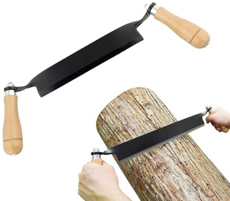 Geschmiedetes Zugmesser, 8 Gerade Ziehmesser, Ziehrasurwerkzeug Holzbearbeitung Rindenschäler Entrindungshandwerkzeug