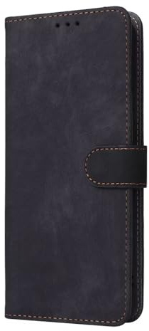SEAHAI Cover per HONOR 400 5G, Ultra Sottile Custodia Premium Pelle Portafoglio Kickstand Slot per Schede [Protezione RFID] PU/TPU Antiurto Flip Cover Case - Nero