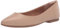 Amazon Essentials Damen Ballerinas mit spitzem Zehenbereich, Beige Kunstleder, 39 EU Weit