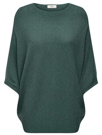 JdY Damen JDYNEW Behave BATSLEEVE KNT NOOS Pullover, North Atlantic/Detail:Melange, XXL