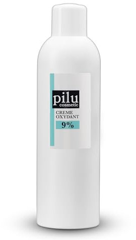 pilu cosmetic Crème oxydante 1000 ml 9 % développeur I Peroxyde d'hydrogène pour la coloration des cheveux, la coloration des cheveux, la décoloration et le matage I Cream Developer