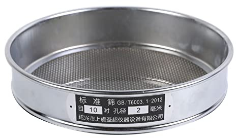 Acero inoxidable 4/10/20/60 malla inferior malla tamiz harina tamiz grueso arroz tamiz harina tamiz cocina hornear gadget prueba tamiz malla