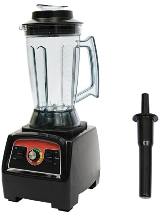 2200W Blender Mixeur, 3.9L Multifonction Mixeur Blender sur Socle Acier, 2en1 Cuisine Blender Acier Inoxydable, Mixeur à Smoothie, Fruit Juicer Broyeur à Glace