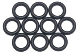 O-Ringe 3mm Schnurstärke NBR 70, 3-30mm Innendurchmesser Dichtungsringe (5, 10x3)