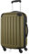 HAUPTSTADTKOFFER - SPREE - Handgepäck Hartschalen-Koffer Trolley Rollkoffer Reisekoffer, 4 Doppel-Rollen, 55 cm, 42 L, Avocado