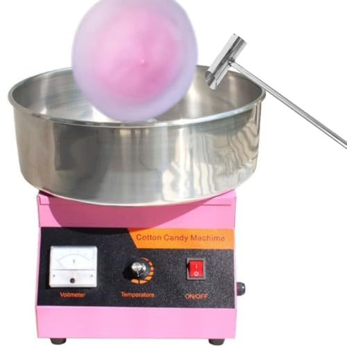 SHENGSHIYU Cotton Candy Machine,1000W Macchina per Fare Lo Zucchero Filato,Portatile Zucchero Filato Macchina Professionale per Case,Feste,Matrimoni,Compleanni,Eventi Sportivi e Stand Commerciali