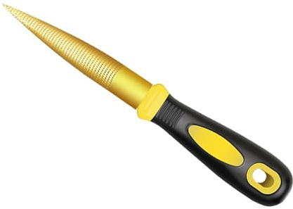 Kegelförmige Holzfeile Holzbearbeitung Schnitzraspel Tischlerwerkzeug für effiziente Holzbearbeitung und lange Verwendung durch Handwerker Große Feile