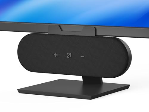 ZETIY Casse per PC, Altoparlante per PC, Alimentazione USB, Monitorare Mini Soundbar per Telefono, Notebook, PC, Laptop, Desktop - Plug and Play