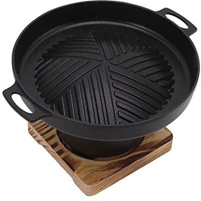 Fdit Portable Tabletop Barbecue Grill Mini Smokeless Tabletop Grills Charcoal BBQ Grill for Outdoor Barbecues Camping Traveling Picnics (HN-BBQ18D)