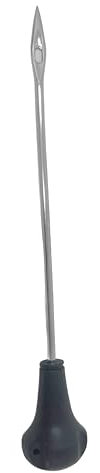 Professionelle Spicknadel für Köche und Metzger, hergestellt in Italien, 31,8 cm Länge, ergonomisch