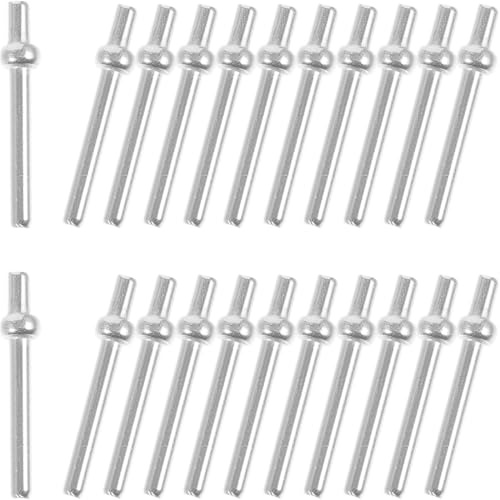 100Pcs Silver Cribbage Board Pegs - Iron Pins for Traditional Board Games, Fun Interactive Accessories for Cribbage and Family Gatherings