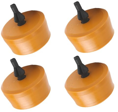 Anschlagpuffer Federung Blattgummi, 4PCS Anschlag Federwegsbegrenzer Anschlaggummi Gummipuffer Blattfederpuffer Gummischlag Gummilager Hinterachse Feder für Caddy 2K Caddy 3 2004-2015 2K0511155A