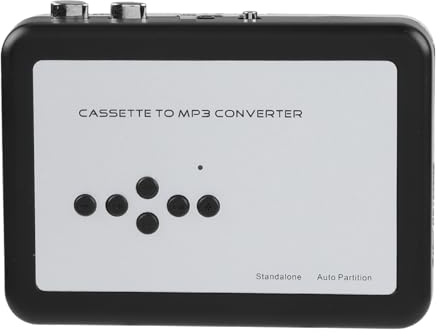 Kassettspelare, USB Flash Drive Music Player med Bärbar Kassettband Till MP3 -omvandlare Kassettspelare Kassett Till Digital Converter för PC, Cassette Tape Player