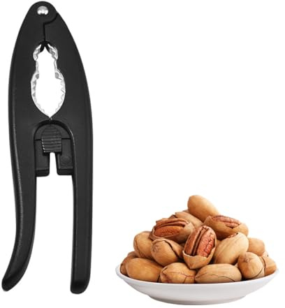 JYNXOR Casse-noix pour noix, noisettes, casse-noix en métal avec poignée antidérapante pour amandes, noix de pécan, pistaches, outil