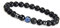 GD GOOD.designs Chakra Perlenarmband aus Onyx Natursteinperlen I Kugelarmband mit Jaspis Perle I Armband Männer (Blau) - Valentinstag-Geschenk für Ihn