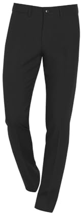 MONZA OBREROL Pantalón Largo De Camarero Corte Estrecho Hombre. Color Negro Talla 40. Ref: 4791