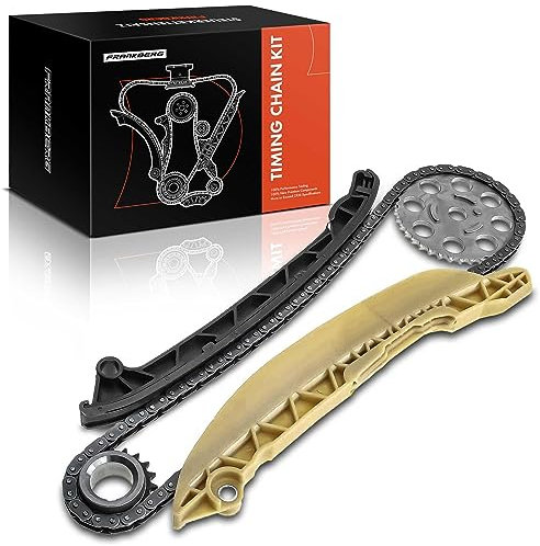 Frankberg Steuerkettensatz Kompatibel mit Fiesta V JD JH Van KA/KA Van RB Street KA RL2 1.3L 1.6L Benzin 1996-2008 1089821