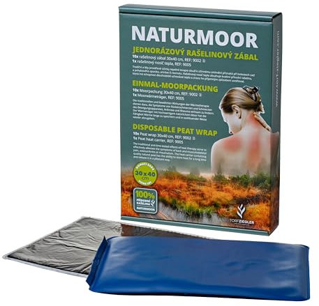 Fangopackung für Zuhause, Moorpackung, 30x40 cm, Home Set für Mikrowelle